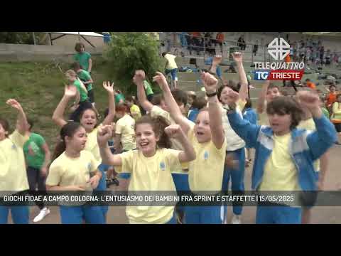GIOCHI FIDAE A CAMPO COLOGNA: L'ENTUSIASMO DEI BAMBINI FRA SPRINT E STAFFETTE | 15/05/2025