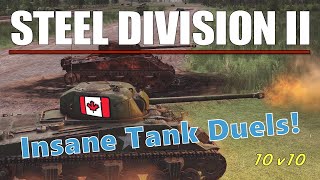 New 4th Canadian Armored is a Monster! | Steel Division 2 10v10 Gameplay 1440p