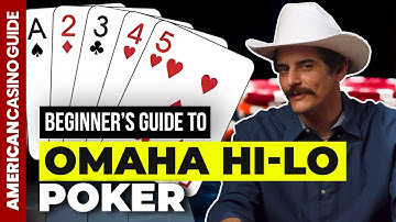 How to play Omaha Hi-Lo Poker: Fast Guide for Beginners! - POKER SCHOOL EP13