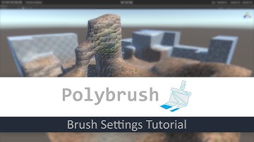 Polybrush v0.9.9 Tutorial: Brush Settings