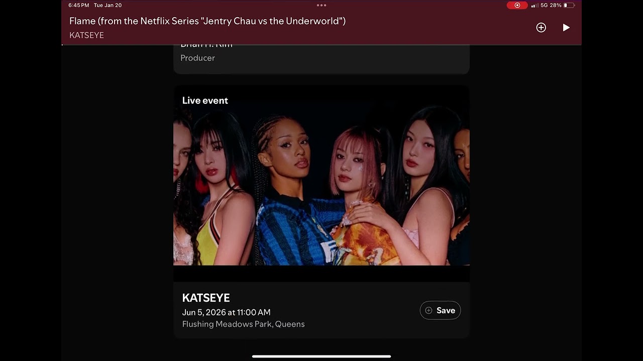 Just found out that my fav song was made by Katseye well I mean I just knew about it ￼