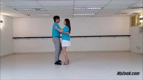 Zouk Dance Basics -- Ending with Dip