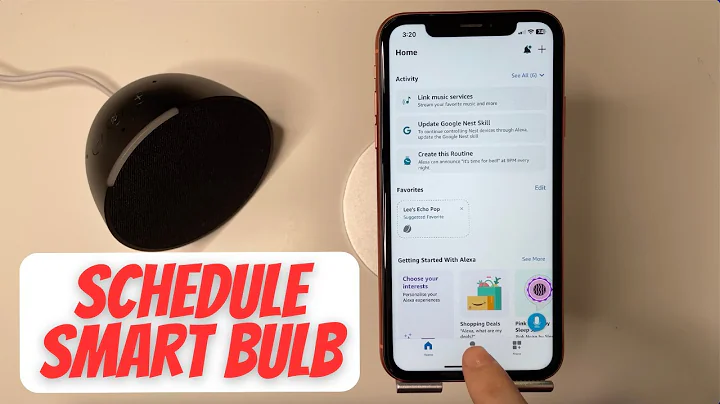 How to Schedule Smart Bulb to Turn On and Off with Alexa Routines