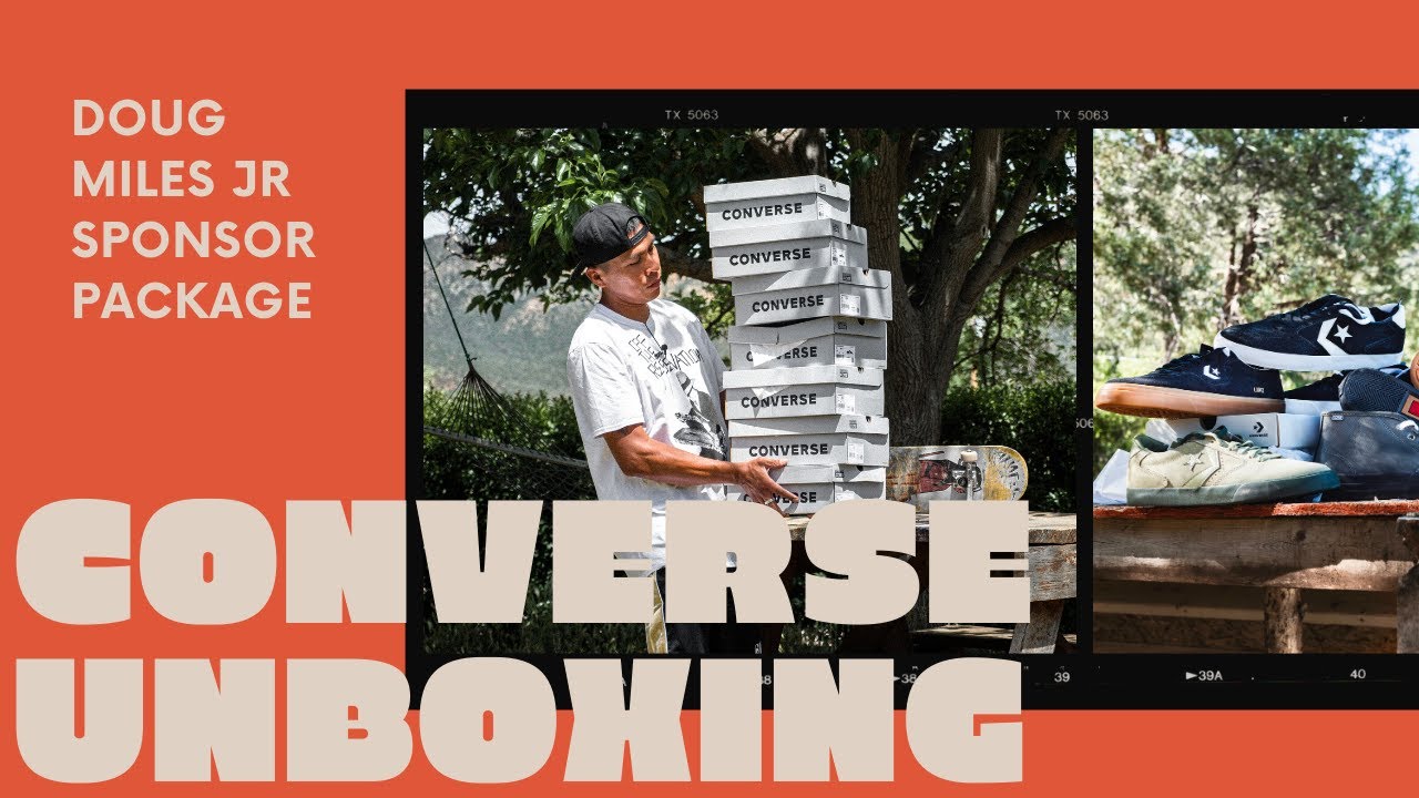 Converse Sponsor Unboxing Doug Miles Jr
