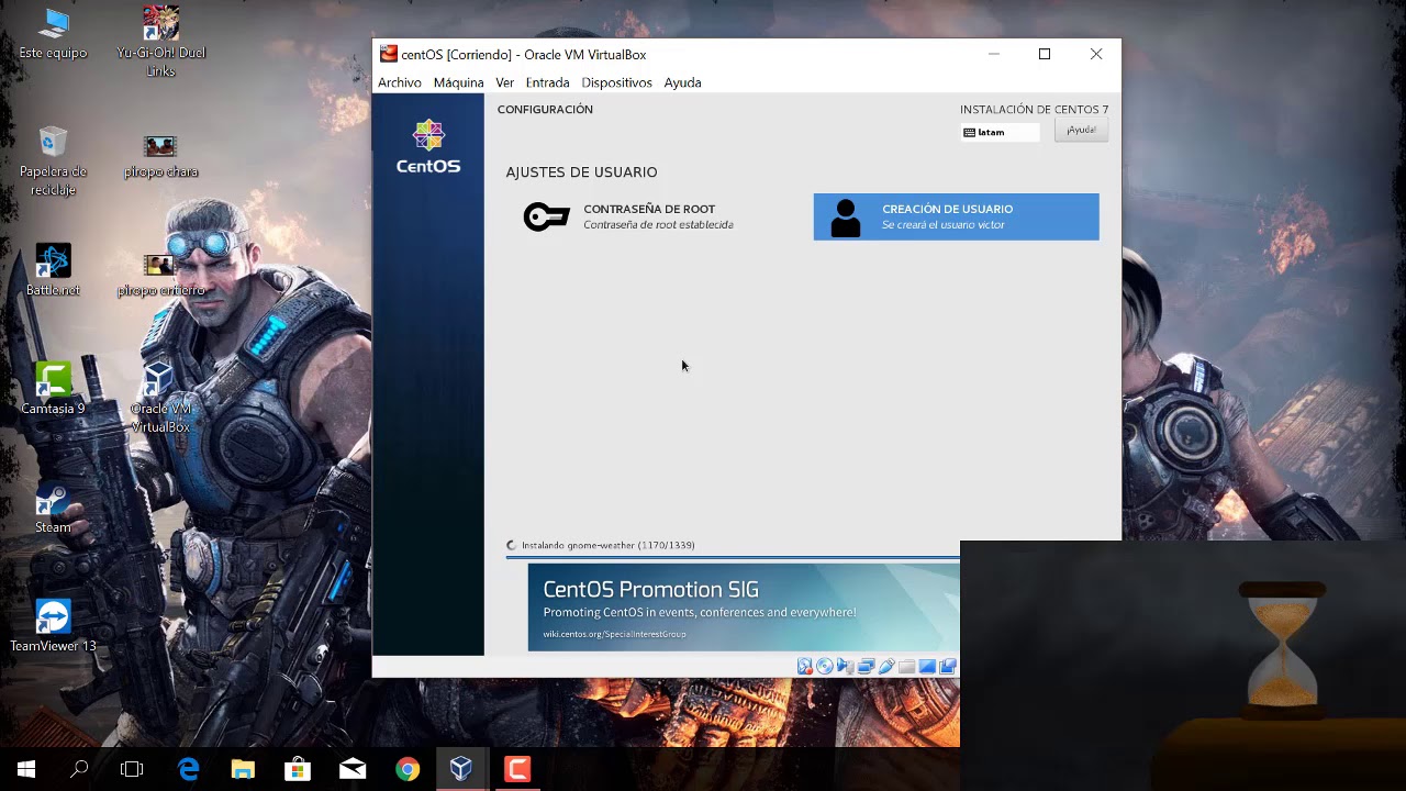 Instalación centOS 7 - YouTube