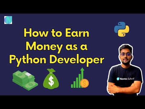 How to earn money as a python developer?? 💰💰💲💲💸💸