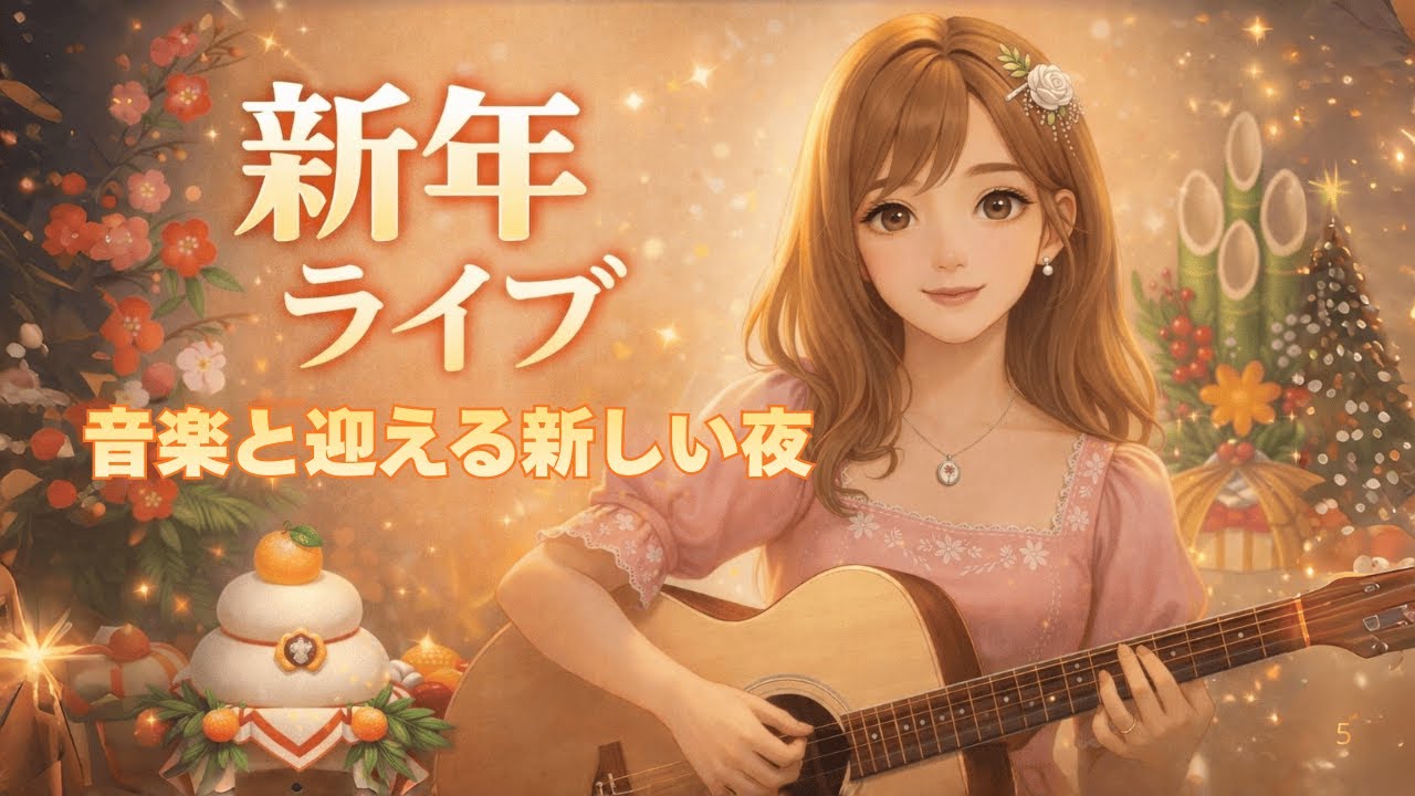 新年ライブ｜音楽と迎える新しい夜