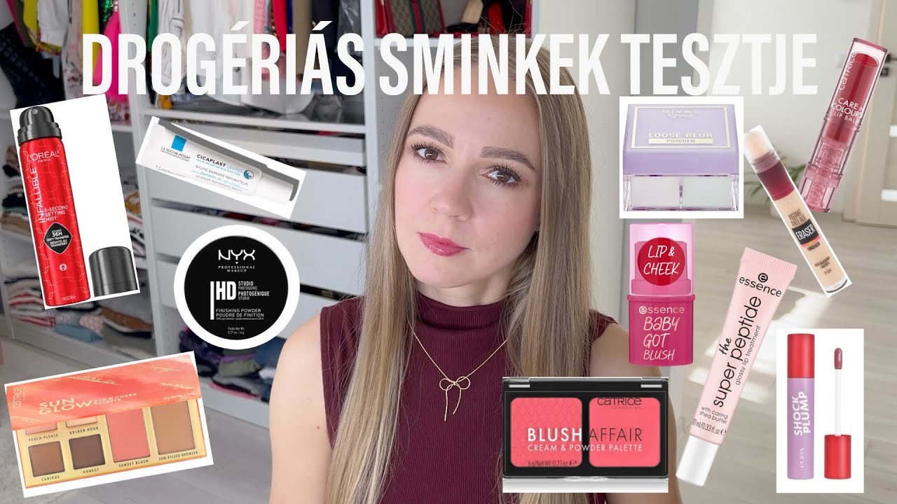 Drogériás Sminktermékek Tesztje /Catrice /Essence /PUPA /L'Oreal /Maybelline