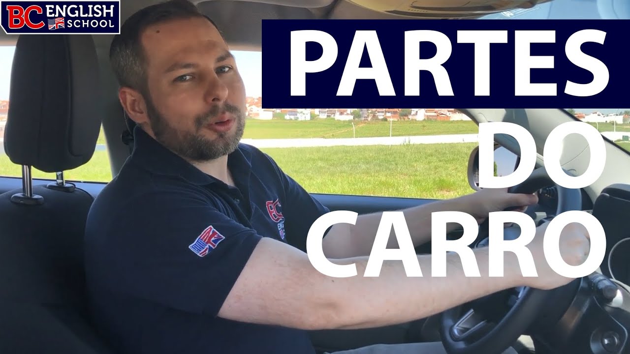 Partes do carro em inglês - PRONÚNCIA BRITÂNICA #shortsbrasil