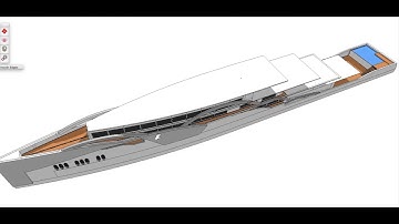 Huge Yacht - A Time Lapse By The Sketchup Dude