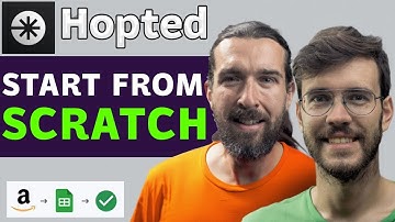 Build Amazon Reports in Google Sheets with Hopted - Tutorial Of Integrations, Filters & AI Formulas