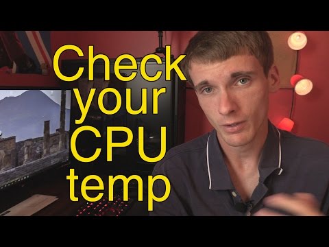 How to check your CPU temperature - OVERHEATING CPU