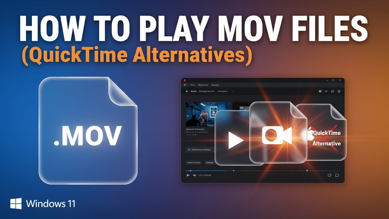 How to Play MOV Files (VLC Media Player) - YouTube