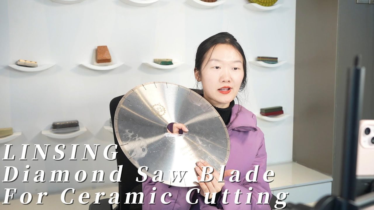 LINSING Diamond Saw Blade For Ceramic Cutting 350MM
