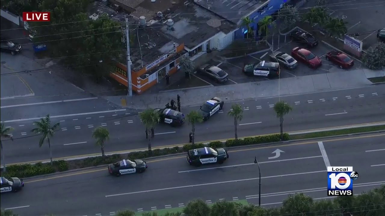 Deputies respond to shooting in Pompano Beach - YouTube