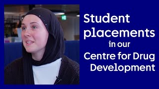 Student Placements in our Centre for Drug Development | #Student #Placement #HealthPlacement