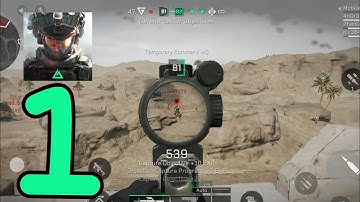 Delta Force Mobile Part 1 Gameplay Walkthrough (Android/iOS