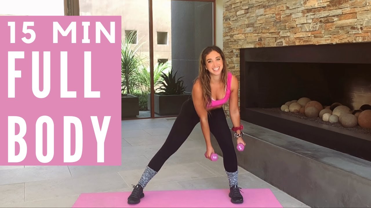 15 Minute Full Body Sculpt Workout Youtube 