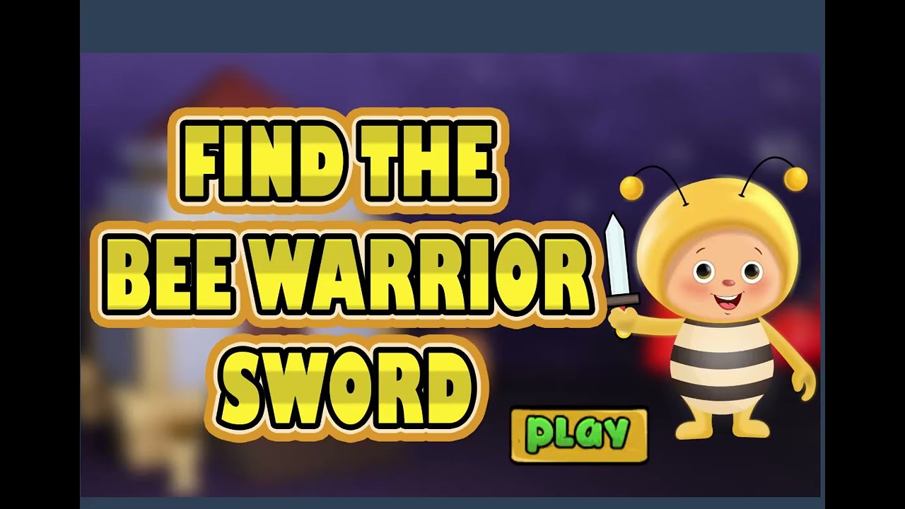 G2J Find the bee warrior sword walkthrough - games2jolly