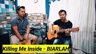 Biarlah cover akustik - killing me ...