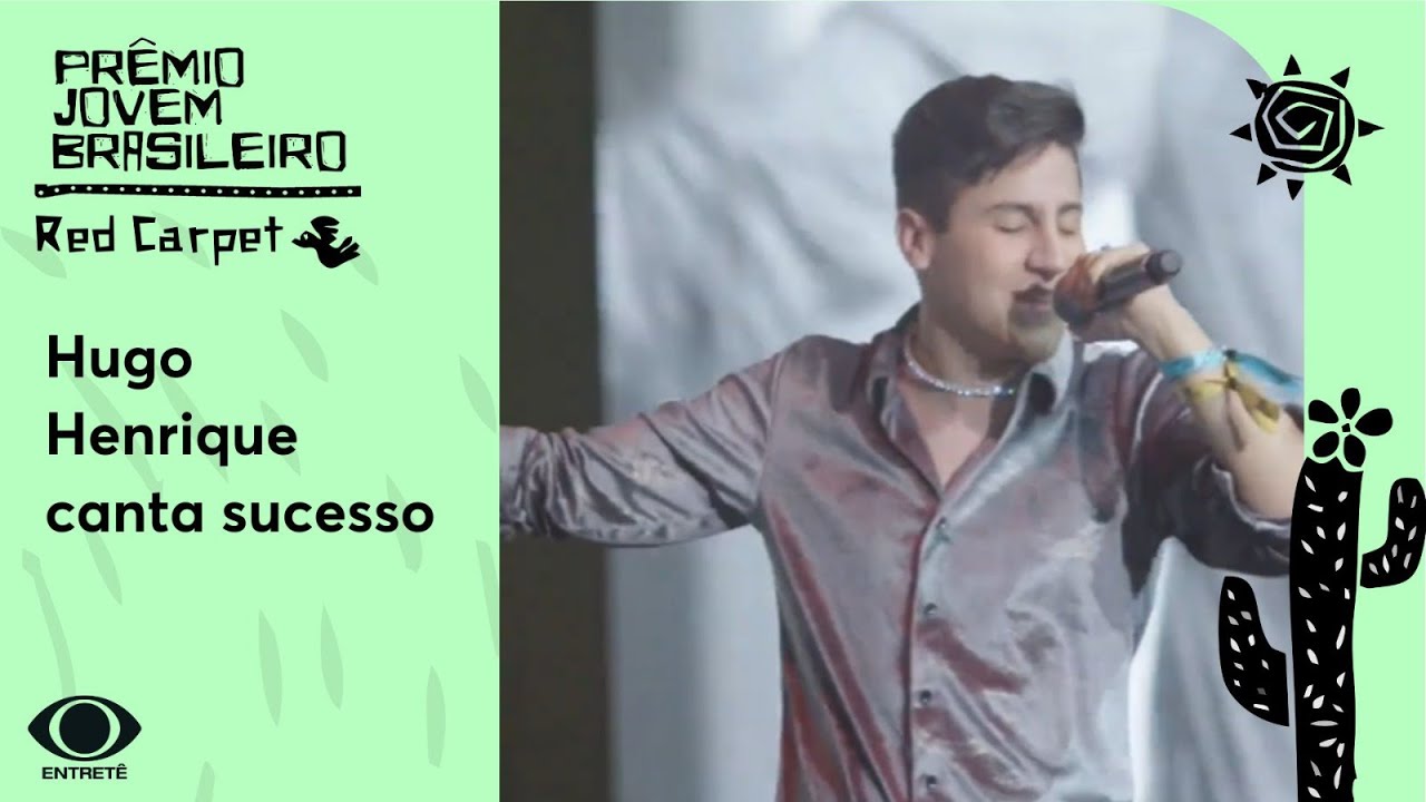 Hugo Henrique canta sucesso no Prêmio Jovem Brasileiro