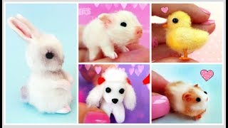 5 -Animal themed- DIY’s! - Polymer Clay Compilation!