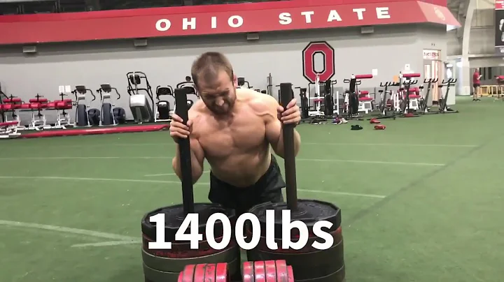 Crazy sled pushes with Kyle Snyder and Kevin Snyder