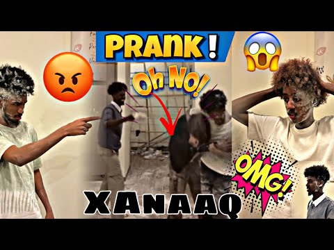 PRANK GII UGU XUMAA AAN KU SAMEYAY CAYDA XANAAQA ADUUNKA