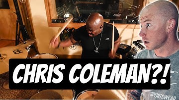 Drummer Reacts To| Chris Coleman GO FIRST TIME HEARING Reaction