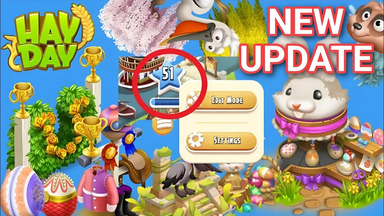 Hay Day Hay Day Spring 2023 Update New Land, Deco, UI & More!