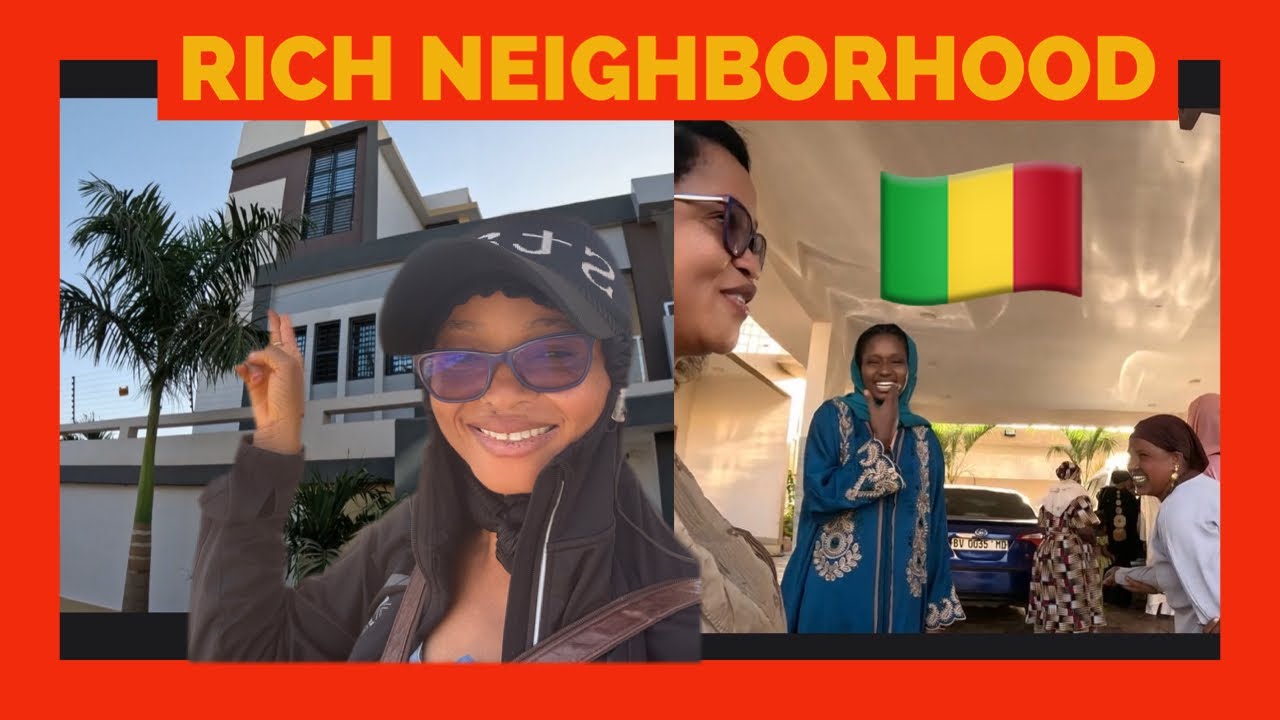 Where the Rich Hide in Mali, Bamako, Attbougou. - YouTube