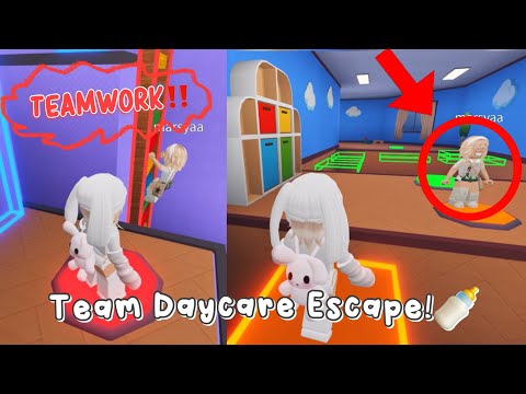 TEAMWORK Daycare Challenge👶! Harus Kerjasama Menyelesaikan Obby 😬😬 | Roblox Indonesia 🇮🇩 |