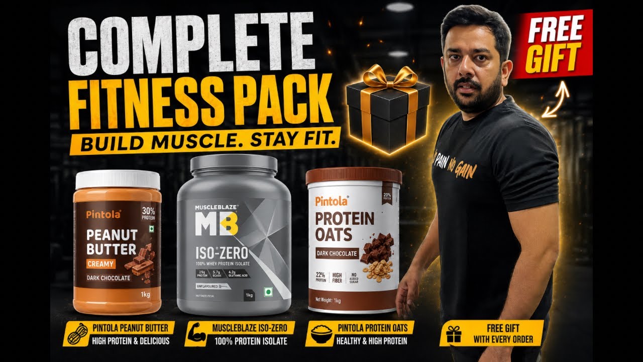 LE AYA GYM DIET AND A GIFT | BACK DAY | MUSCLE BLAZE
