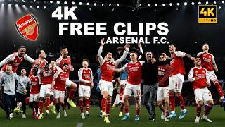 ARSENAL F.C. PLAYERS 4K – FREE CLIPS FOR EDITS 🔥 | Arsenal Highlights 2026