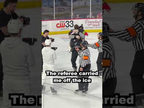 Smallest Goalie vs Tallest Goalie (Fight)