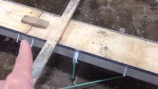 Eric'sons Video DuraTrench Drain install