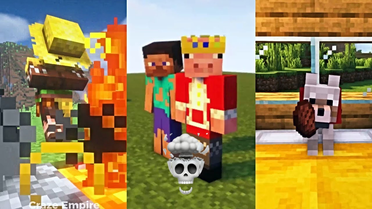 MINECRAFT ANIMATION Shorts On My Channel ‪@CrazeEmpire‬ | Minecraft ...