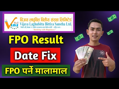 vijaya laghubitta bittiya sanstha ltd fpo result | vijaya laghubitta fpo result date