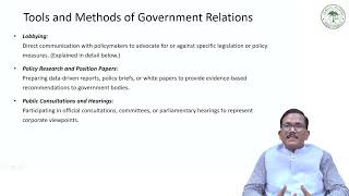 Lecture 28 - Managing Government Relations