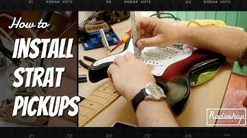 How To Install Strat Pickups by Radioshop Pickups