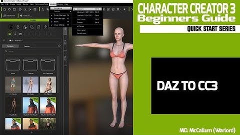 Tutorial: DAZ to Character Creator 3