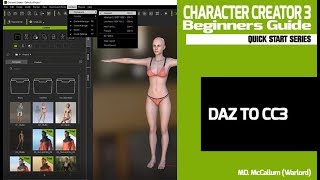 Tutorial: DAZ to Character Creator 3