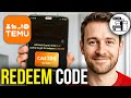 How To Redeem Code On Temu