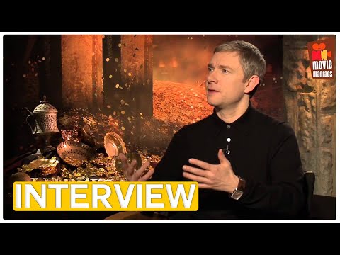 The Hobbit | Martin Freeman - Bilbo Interview (2013)