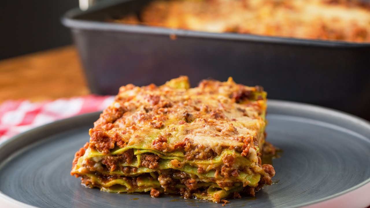 LASAGNE VERDI ALLA BOLOGNESE Semplicissime da fare! YouTube