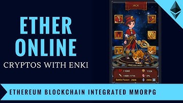 Ether Online - Ethereum Blockchain Integrated MMORPG | Crypto Games