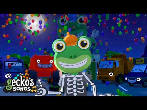 Baby Truck Halloween Song | Gecko's Garage 🚚 | Cartoons For Kids | Toddler Fun Learning