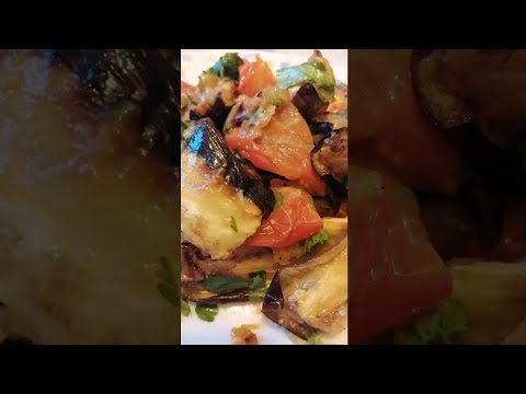 #Shorts #Закуска из баклажанов.茄子開胃菜。Appetizer from eggplant.