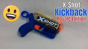 X-Shot Kickback Royale Edition Review