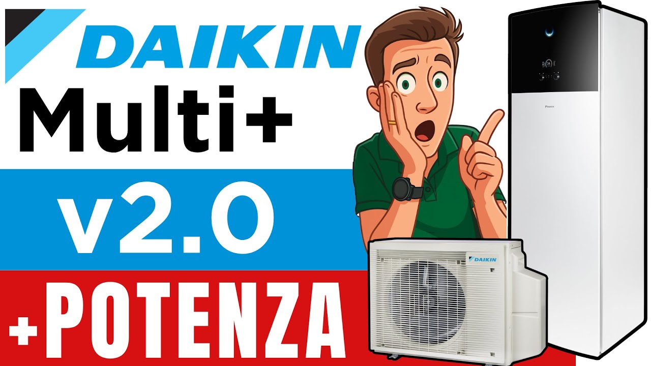 Daikin Multi + 2.0 | Riscaldamento, Raffrescamento e Acqua Calda tutto in uno | Ep.1 Recensione